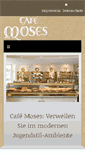Mobile Screenshot of cafe-moses.de