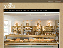 Tablet Screenshot of cafe-moses.de